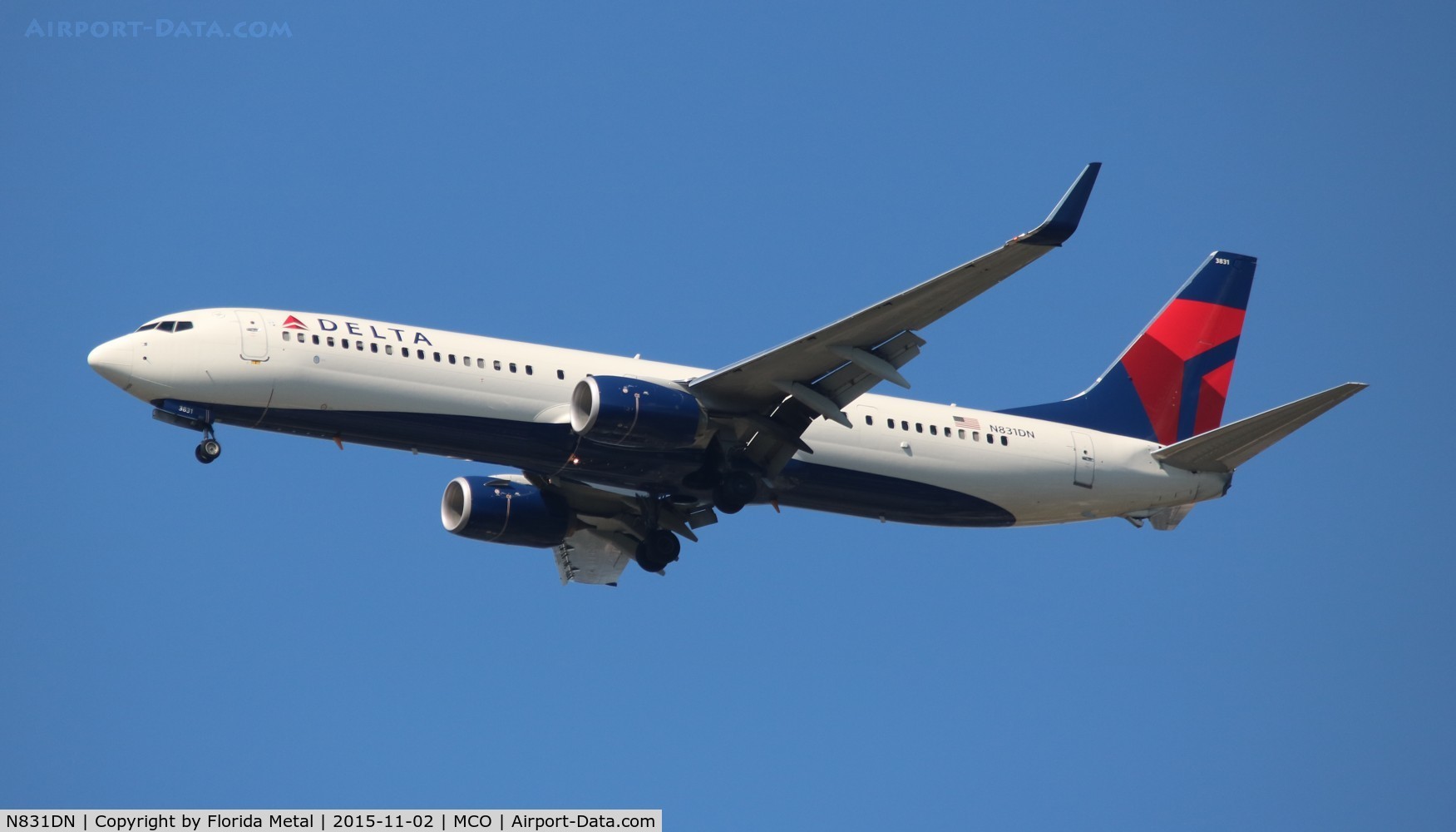 N831DN, 2014 Boeing 737-932/ER C/N 31942, Delta