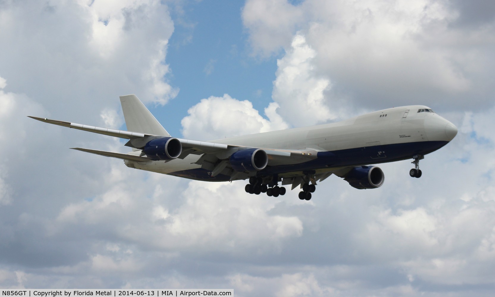 N856GT, 2011 Boeing 747-87UF C/N 37561, Ex British Airways