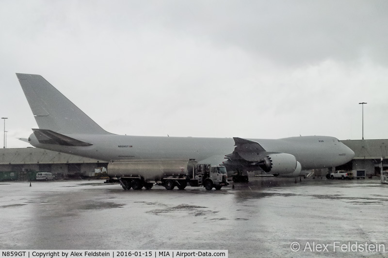 N859GT, 2015 Boeing 747-87UF C/N 62441, Miami