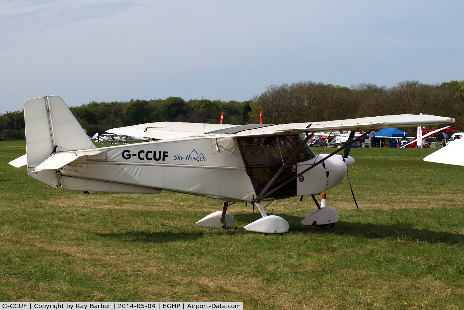 G-CCUF, 2004 Best Off Skyranger 912(2) C/N BMAA/HB/375, Best Off Skyranger 912(2) [BMAA/HB/375] Popham~G 04/05/2014