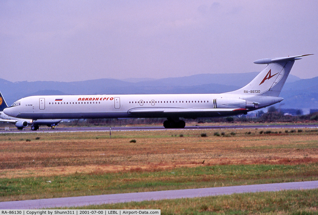 RA-86130, 1996 Ilyushin Il-62M C/N 1356851, Ready for take of from rwy 02