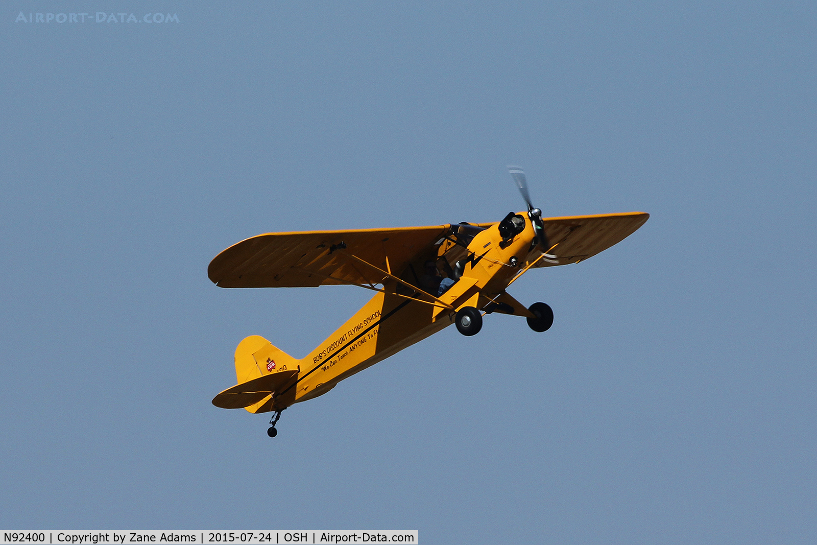 N92400, 1946 Piper J3C-65 Cub Cub C/N 16862, 2015 EAA AirVenture - Oshkosh, Wisconsin