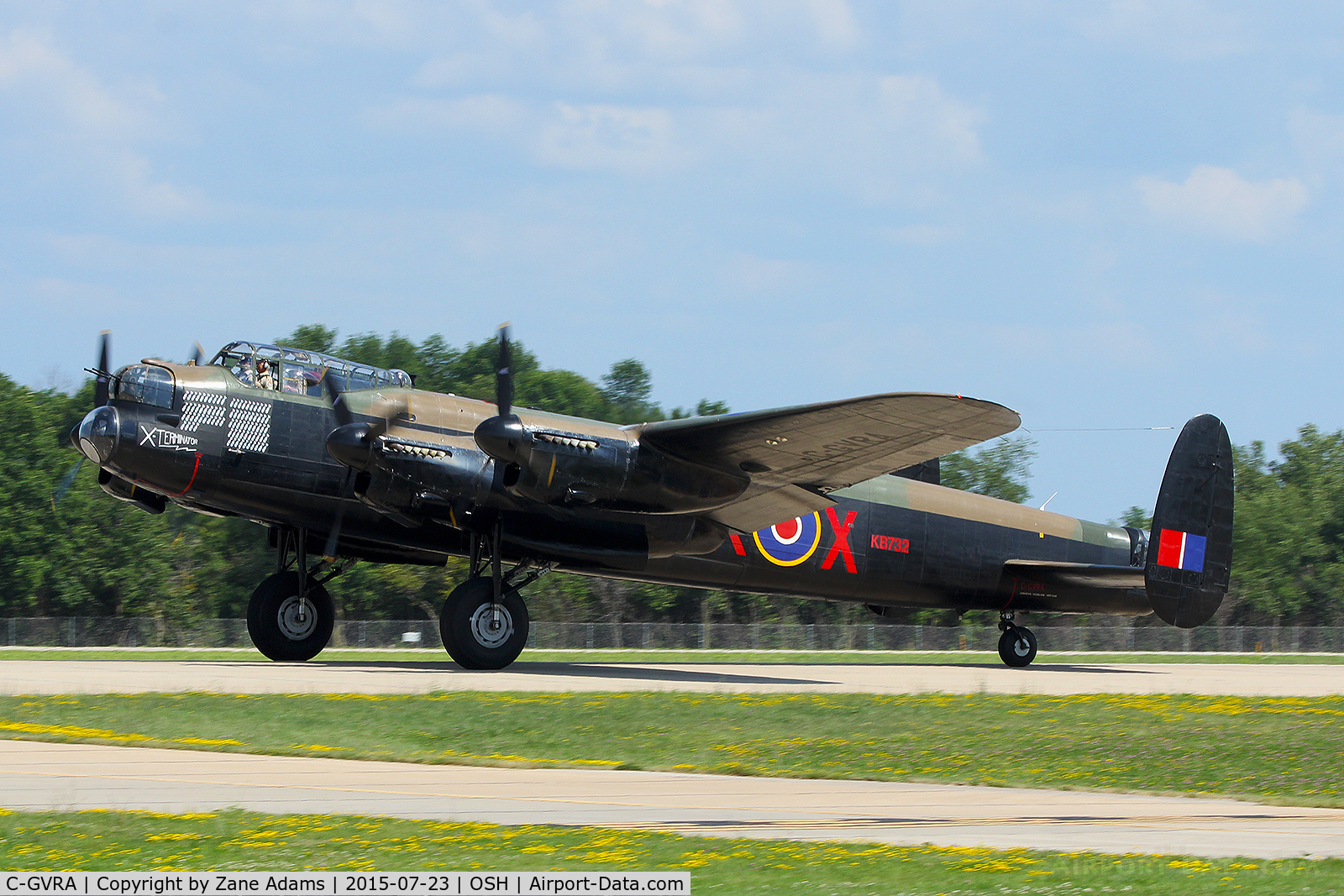 C-GVRA, 1945 Victory Aircraft Avro 683 Lancaster BX C/N FM 213 (3414), 2015 - EAA AirVenture - Oshkosh Wisconsin