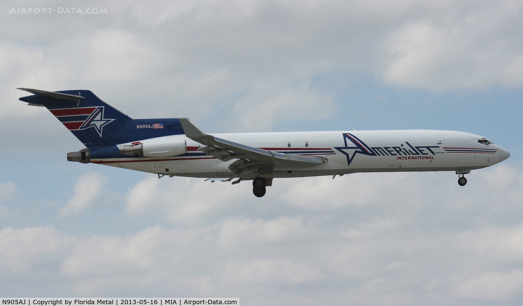N905AJ, 1980 Boeing 727-231 C/N 21989, Amerijet