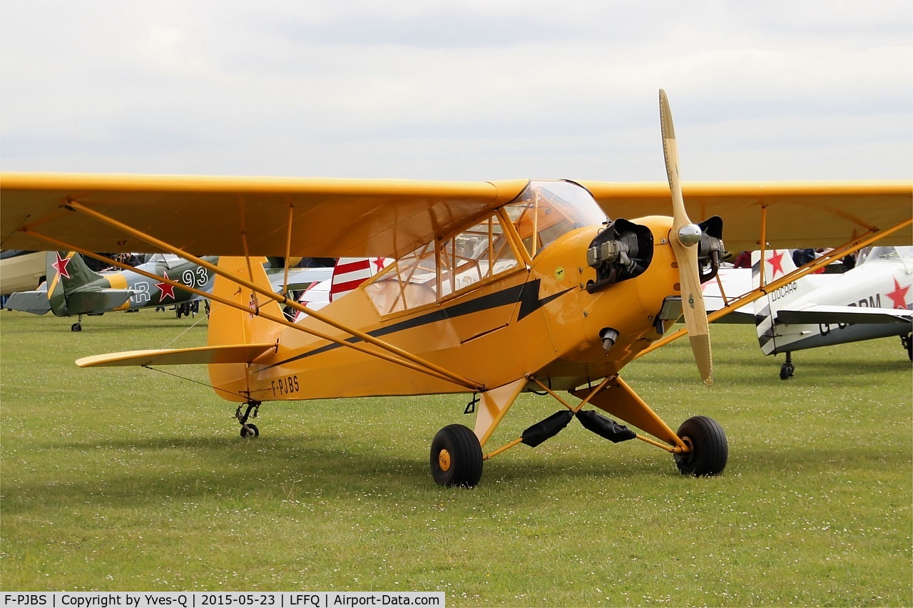 F-PJBS, Wag-Aero Sport Trainer C/N 3303, Wag-Aero Sport Trainer, Static display, La Ferté-Alais airfield (LFFQ) Airshow 2015