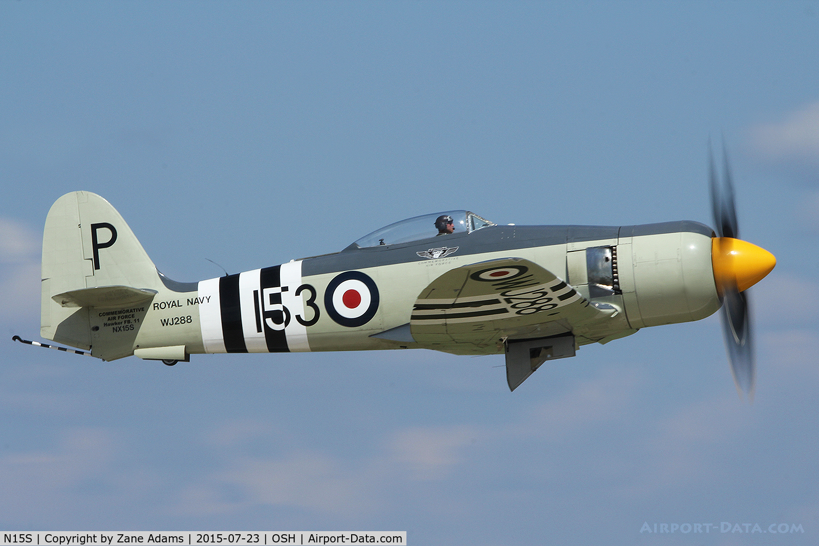 N15S, 1953 Hawker Sea Fury FB.11 C/N 41H/696792, 2015 EAA AirVenture - Oshkosh, Wisconsin