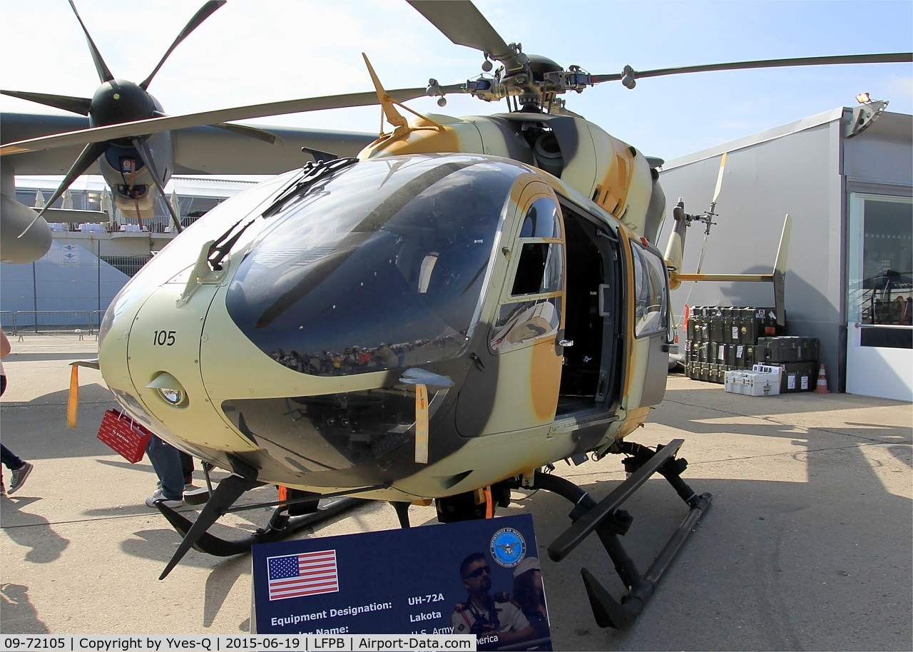 09-72105, 2009 Eurocopter UH-72A Lakota C/N 9320, Eurocopter UH-72A Lakota, Static display, Paris-Le Bourget (LFPB-LBG) Air show 2015