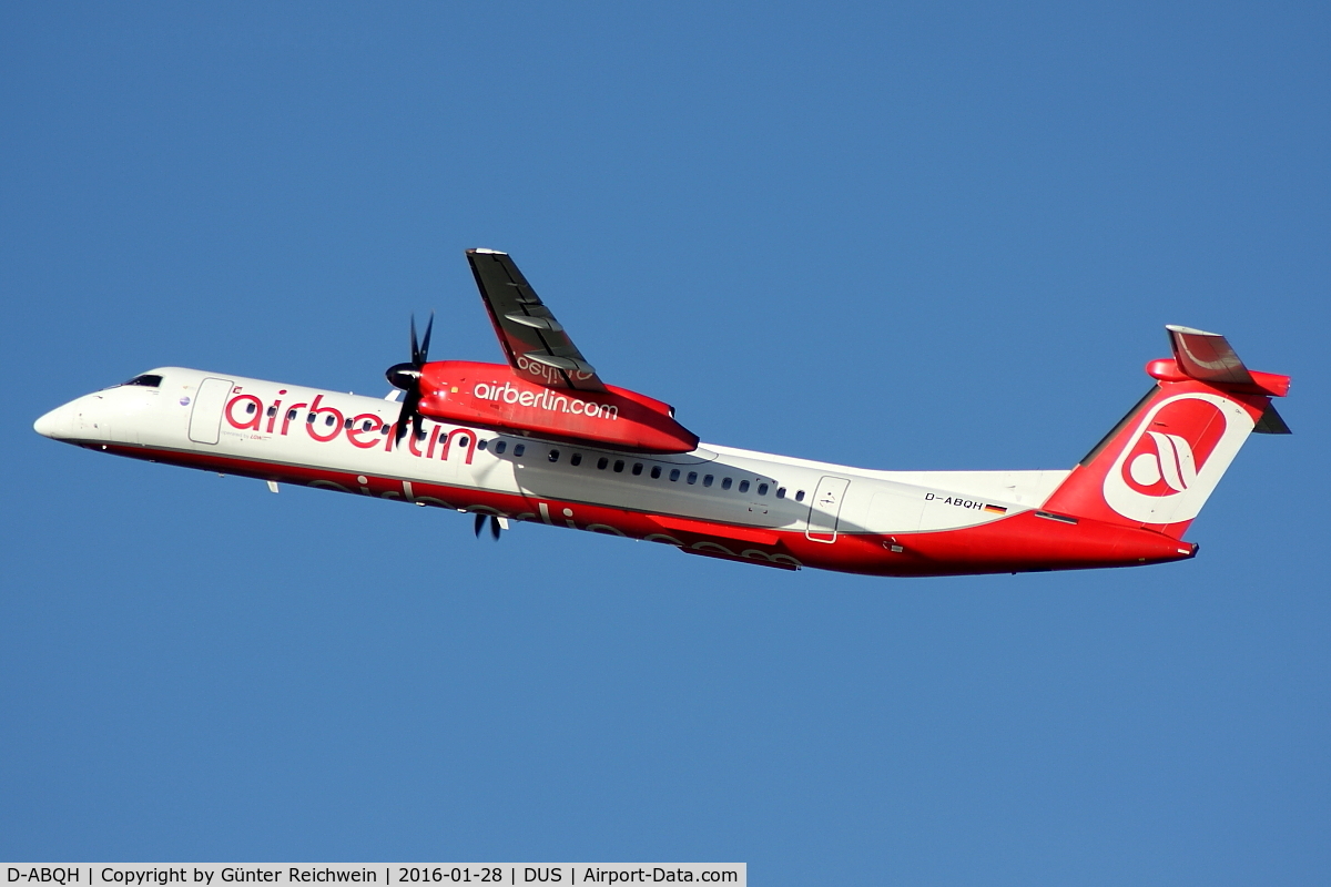 D-ABQH, 2009 De Havilland Canada DHC-8-402 Dash 8 C/N 4256, Climbing