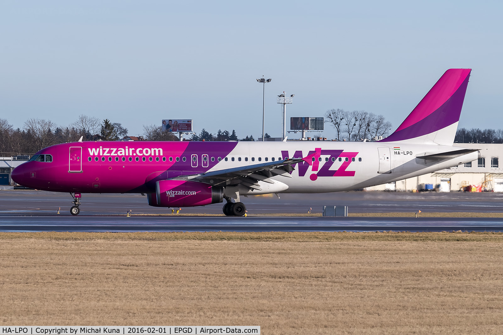 HA-LPO, 2008 Airbus A320-232 C/N 3384, Lech Walesa Airport - Gdansk, Poland