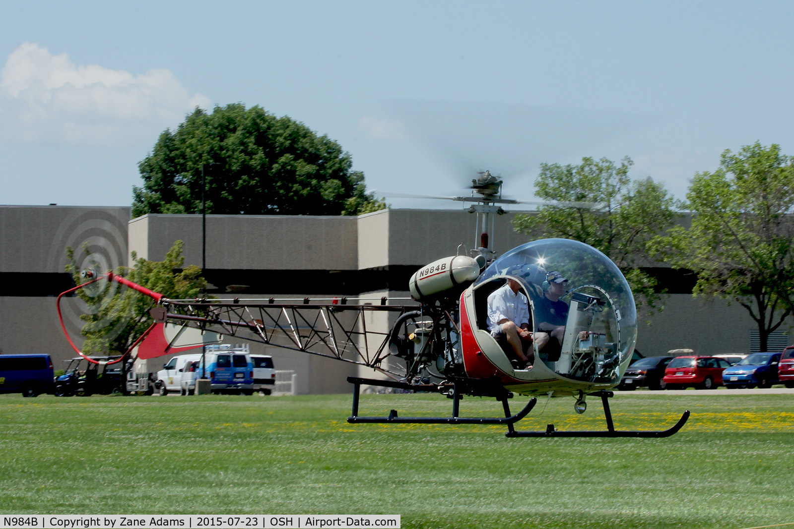 N984B, 1955 Bell 47G-2 C/N 1382, 2015 EAA AirVenture - Oshkosh, Wisconsin