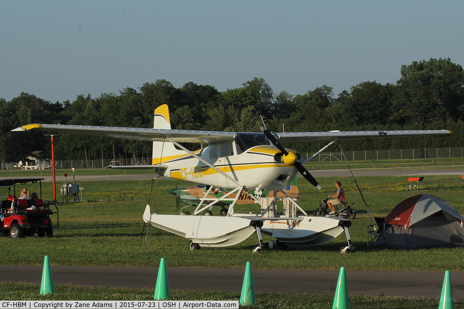 CF-HBM, 1953 Cessna 180 C/N 30117, 2015 EAA AirVenture - Oshkosh, Wisconsin