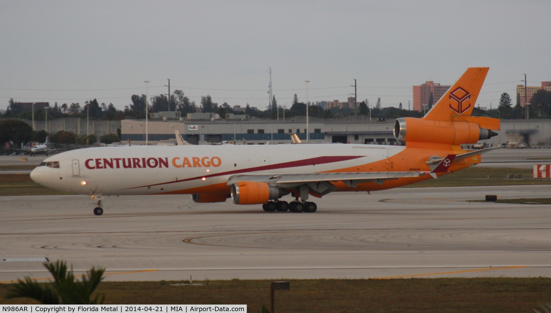 N986AR, 1991 McDonnell Douglas MD-11F C/N 48426, Centurion