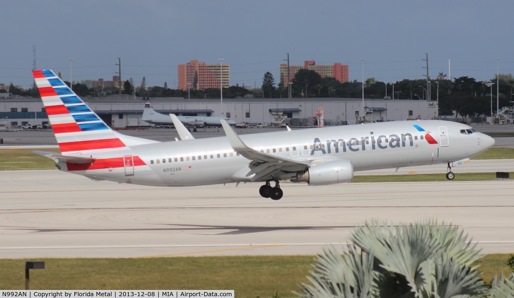 N992AN, 2009 Boeing 737-823 C/N 31071, American