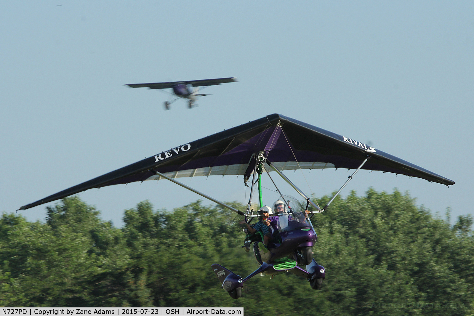 N727PD, 2013 Evolution Trikes Revo C/N 000593, 2015 EAA AirVenture - Oshkosh, Wisconsin