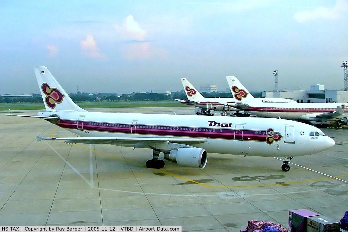 HS-TAX, 1998 Airbus A300B4-622R C/N 785, Airbus A300B4-622R [785] (Thai Airways) Bangkok-International~HS 12/11/2005