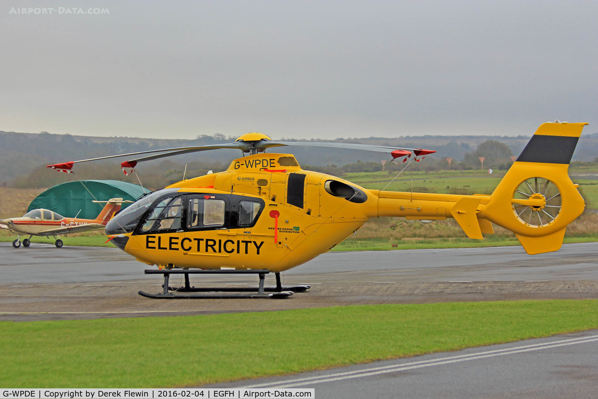 G-WPDE, 2015 Airbus Helicopters EC-135P-2+ C/N 1145, EC-135P-2+, WPD Helicopter Unit Bristol Lulsgate based, previously D-HECP, temp based at Swansea.