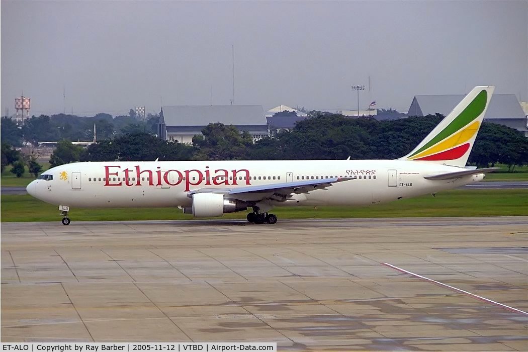 ET-ALO, 2004 Boeing 767-360/ER C/N 33768, Boeing 767-360ER [33768] (Ethiopian Airlines) Bangkok-International~HS 12/11/2005