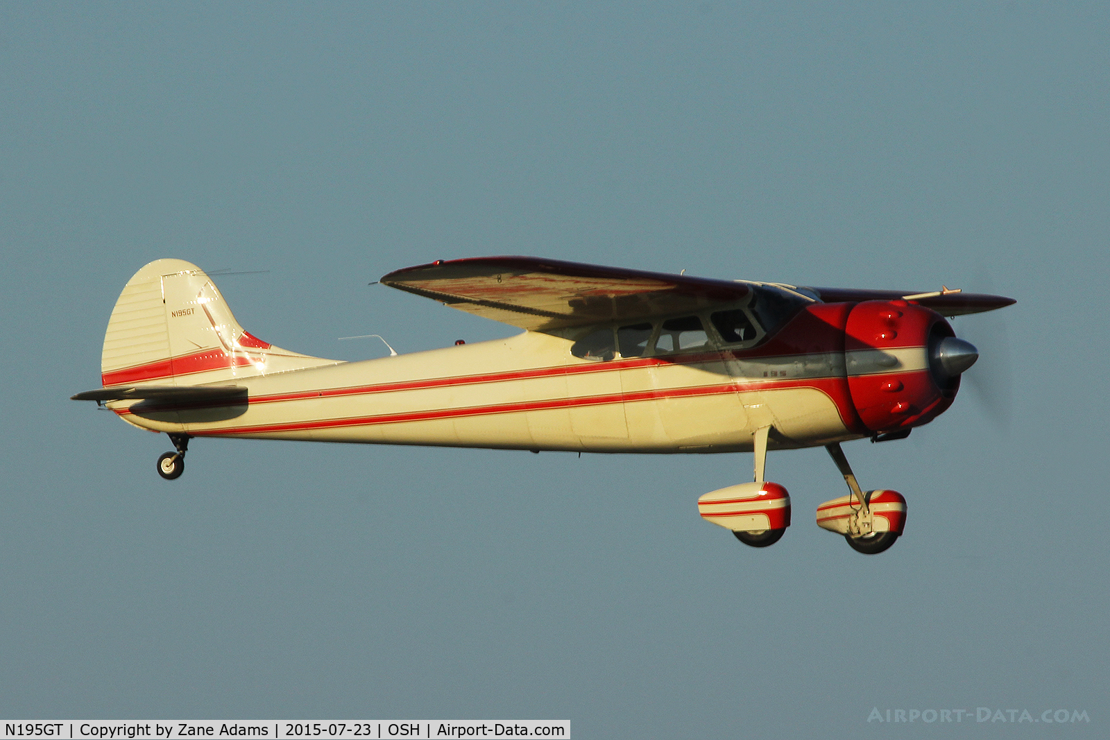 N195GT, 1953 Cessna 195B Businessliner C/N 16055, 2015 EAA AirVenture - Oshkosh, Wisconsin