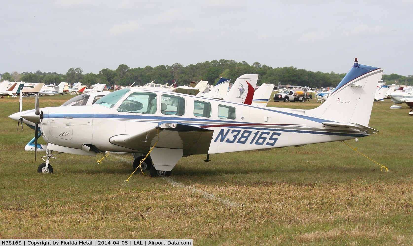 N3816S, 1981 Beech A36 Bonanza 36 C/N E-1806, Beech A36