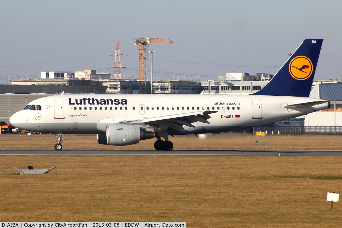 D-AIBA, 2009 Airbus A319-114 C/N 4141, Lufthansa (DLH/LH)