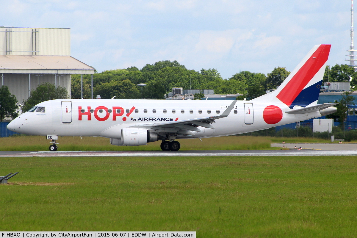 F-HBXO, 2004 Embraer 170LR (ERJ-170-100LR) C/N 17000033, Hop! (HOP/A5)