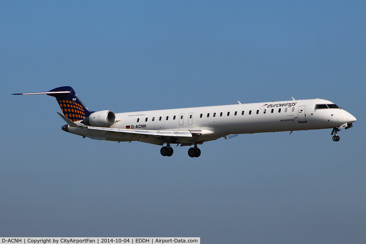 D-ACNH, 2009 Bombardier CRJ-900 NG (CL-600-2D24) C/N 15247, Eurowings (EWG/EW)