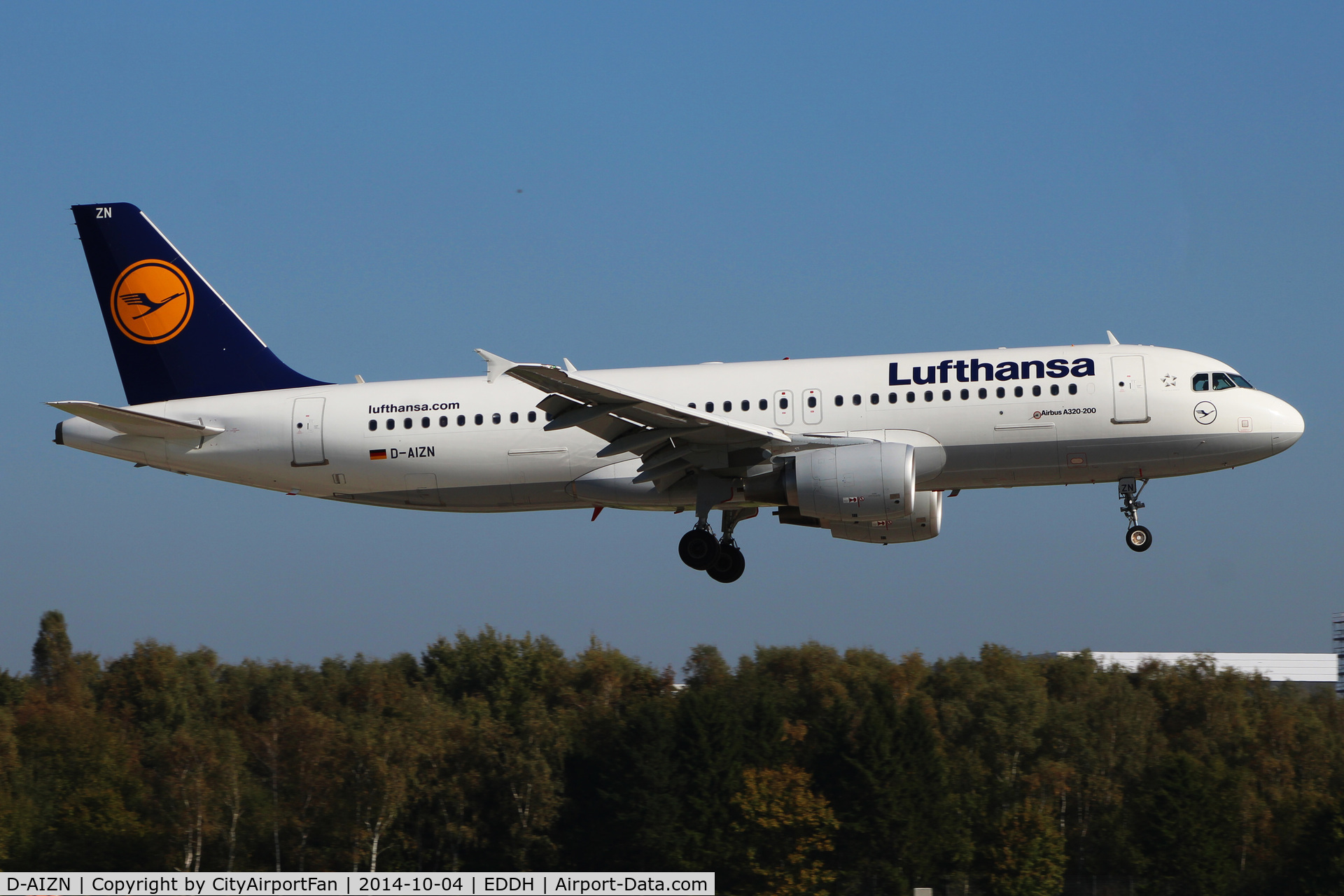D-AIZN, 2012 Airbus A320-214 C/N 5425, Lufthansa (DLH/LH)