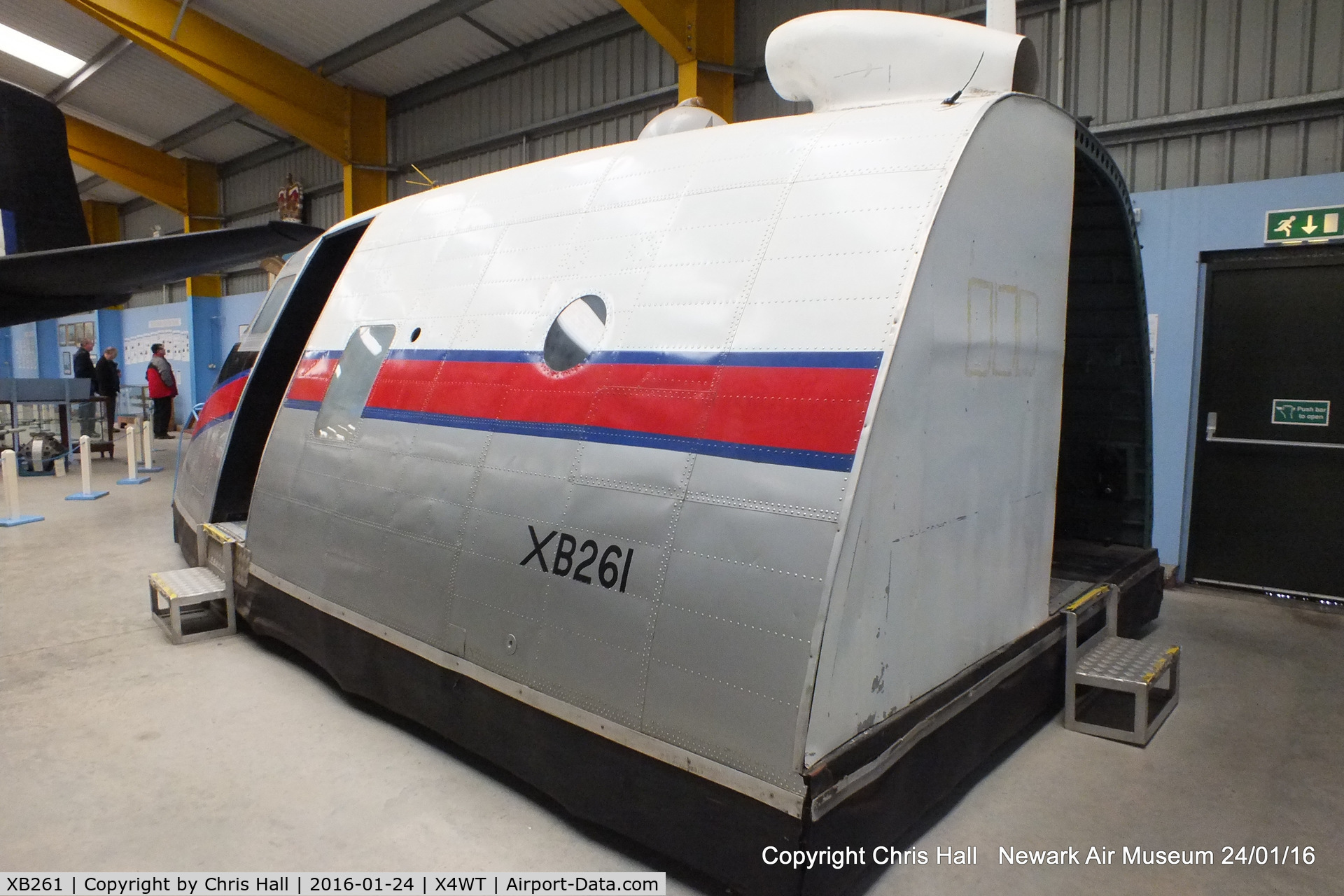 XB261, 1955 Blackburn Beverley C.1 C/N 1004, at the Newark Air Museum