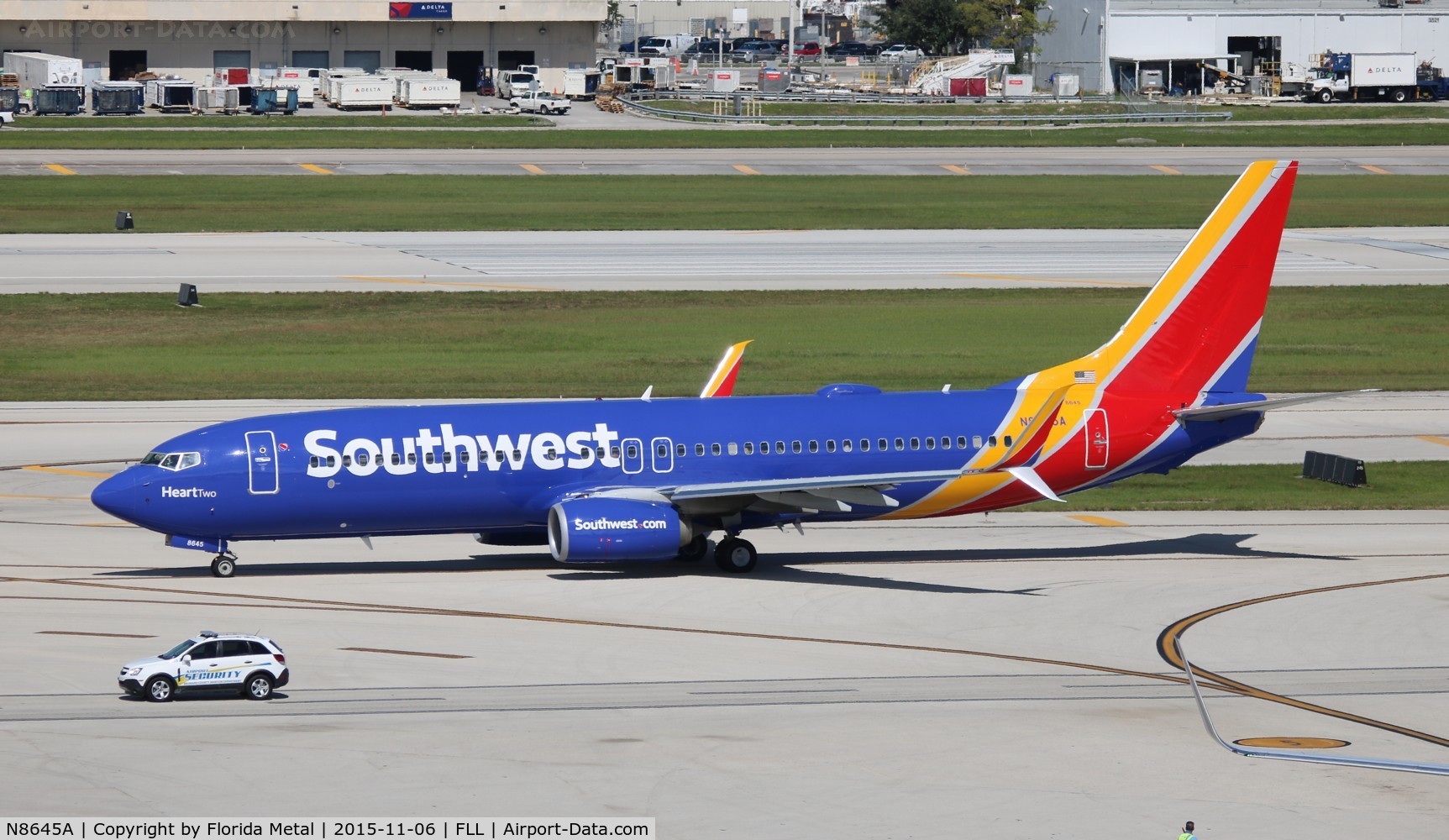 N8645A, 2014 Boeing 737-8H4 C/N 36907, Southwest