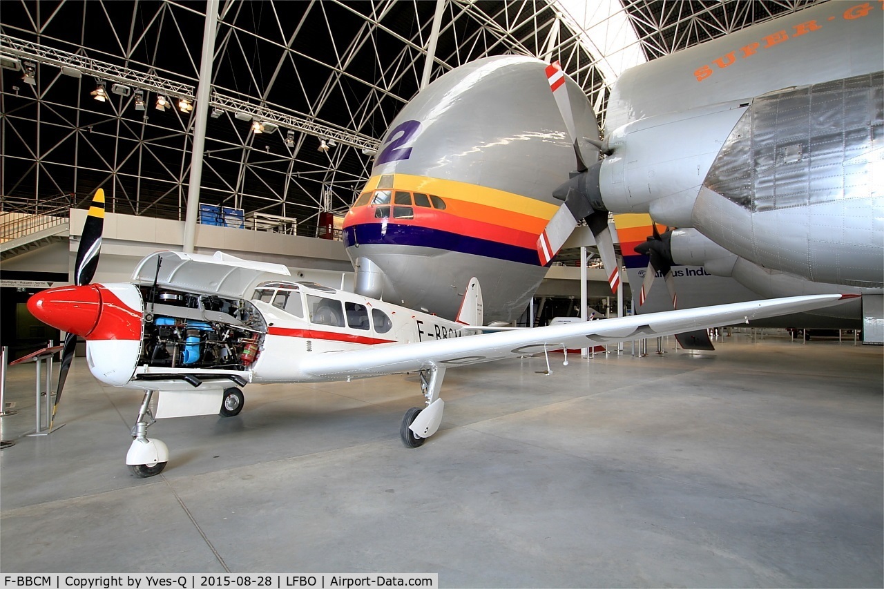 F-BBCM, Nord 1101 Noralpha C/N 8, Nord 1101 Noralpha, preserved at Aeroscopia museum, Toulouse-Blagnac