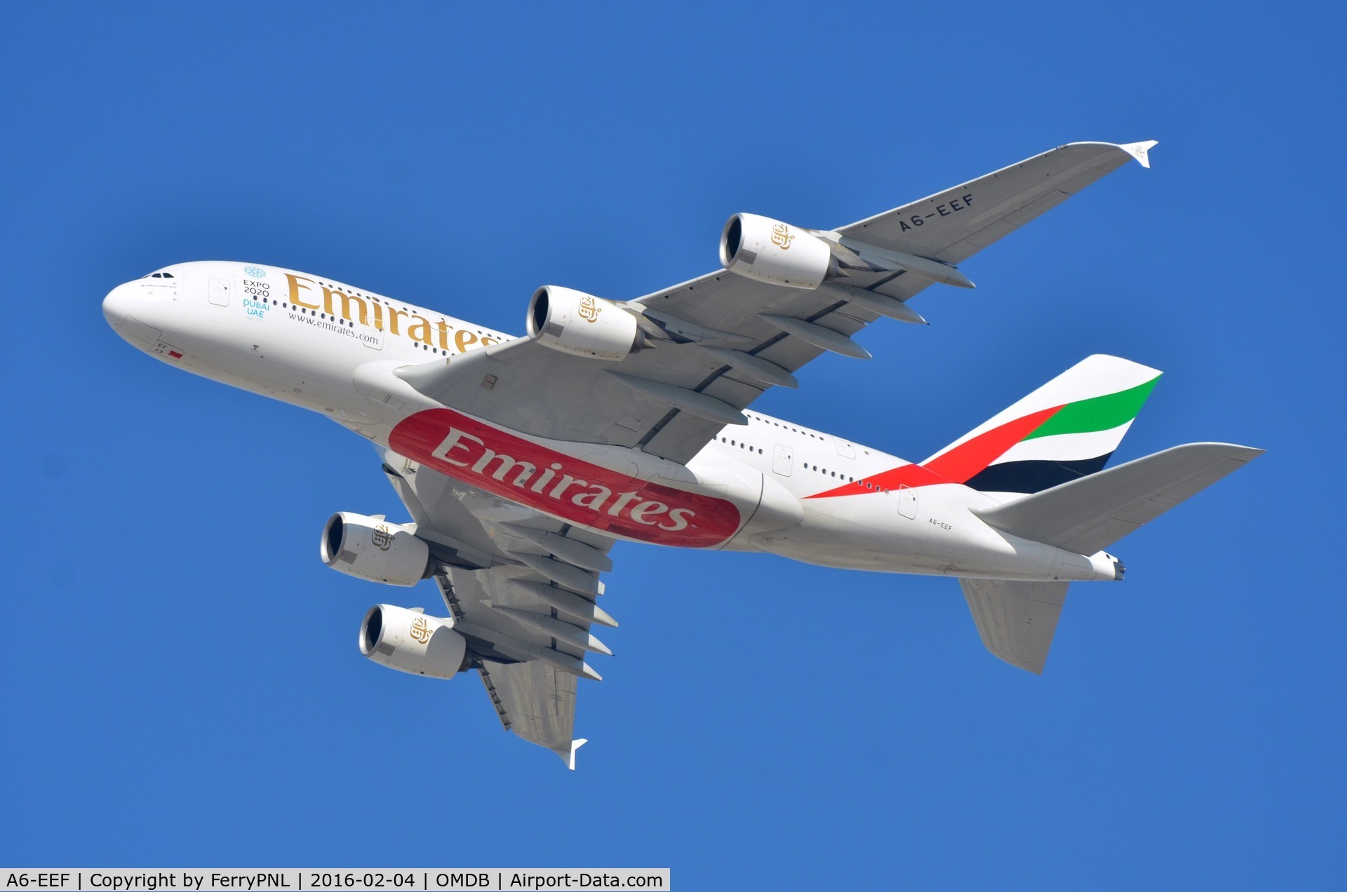 A6-EEF, 2012 Airbus A380-861 C/N 113, Emirates A388