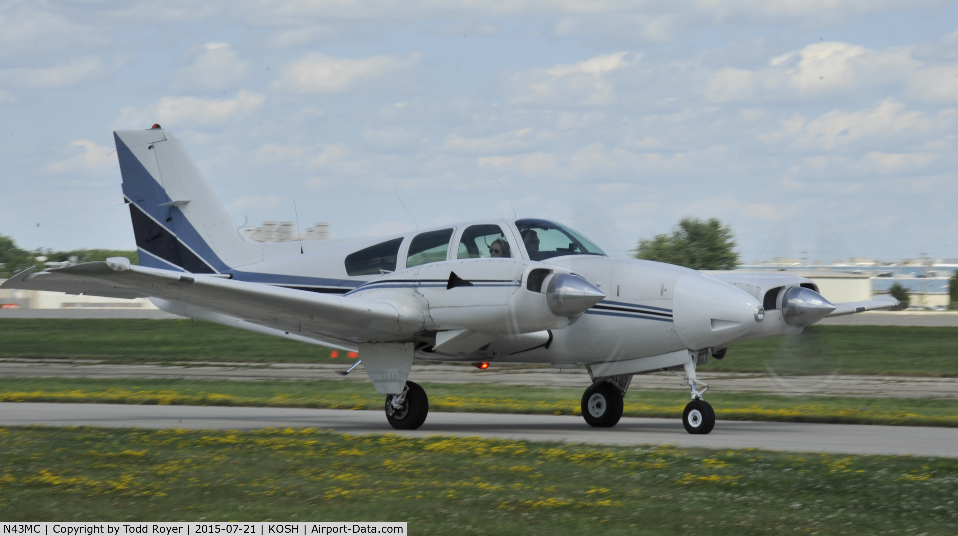 N43MC, 1970 Beech A56TC C/N TG-85, Airventure 2015