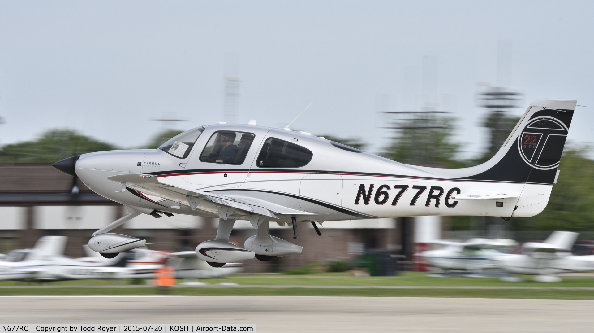 N677RC, 2013 Cirrus SR22T C/N 0631, Airventure 2015