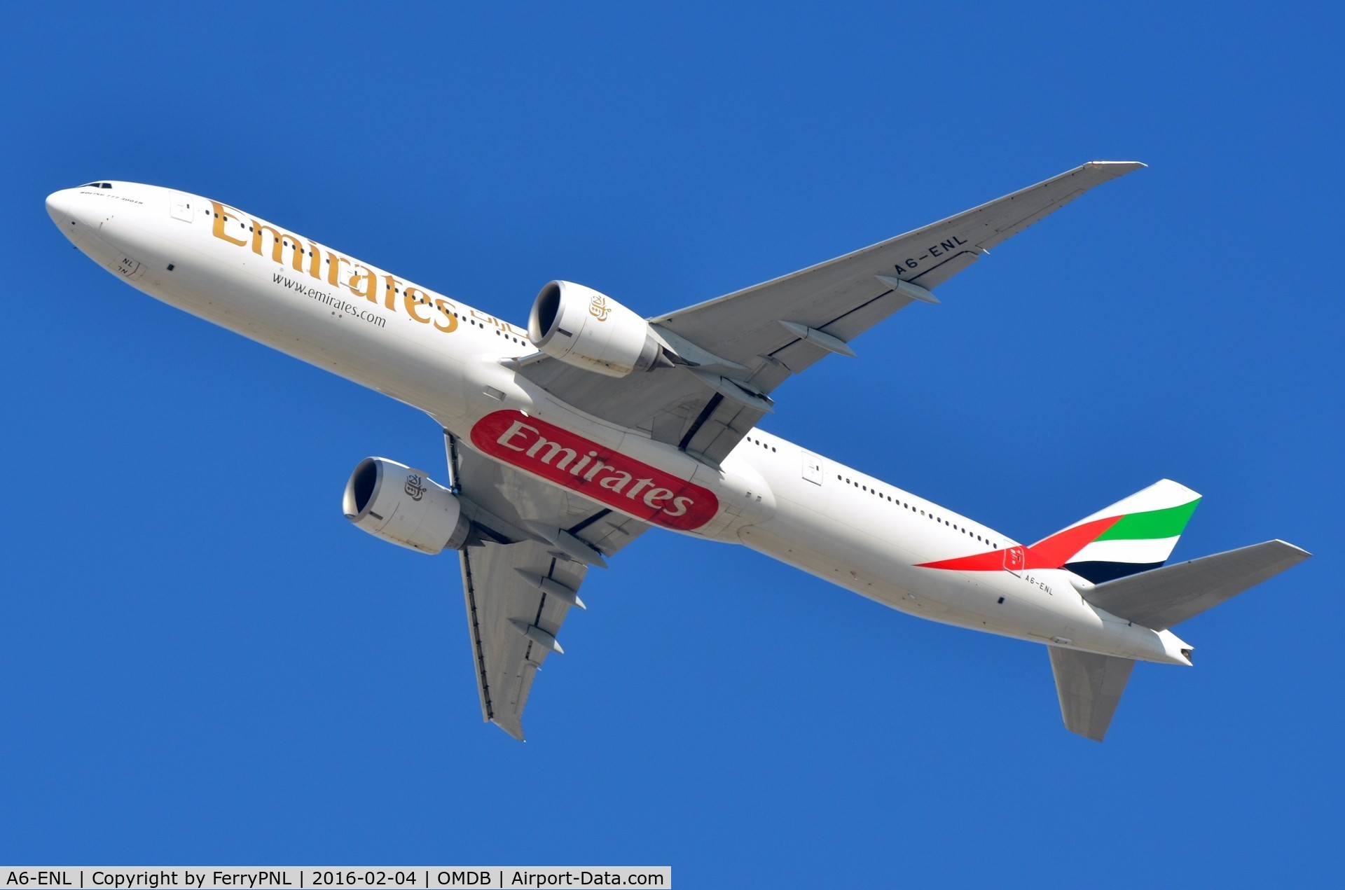 A6-ENL, 2013 Boeing 777-31H/ER C/N 41370, Emirates B773