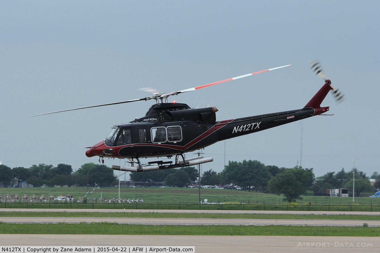 N412TX, Bell 412 C/N 36026, At Alliance Airport - Fort Worth, TX