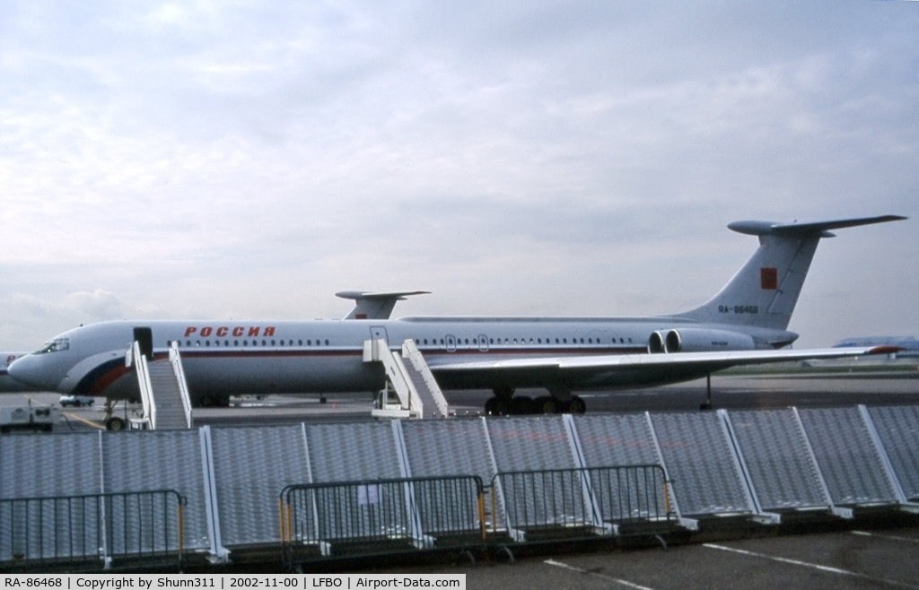 RA-86468, 1987 Ilyushin IL-62M C/N 4749857, Parked at the old Terminal...