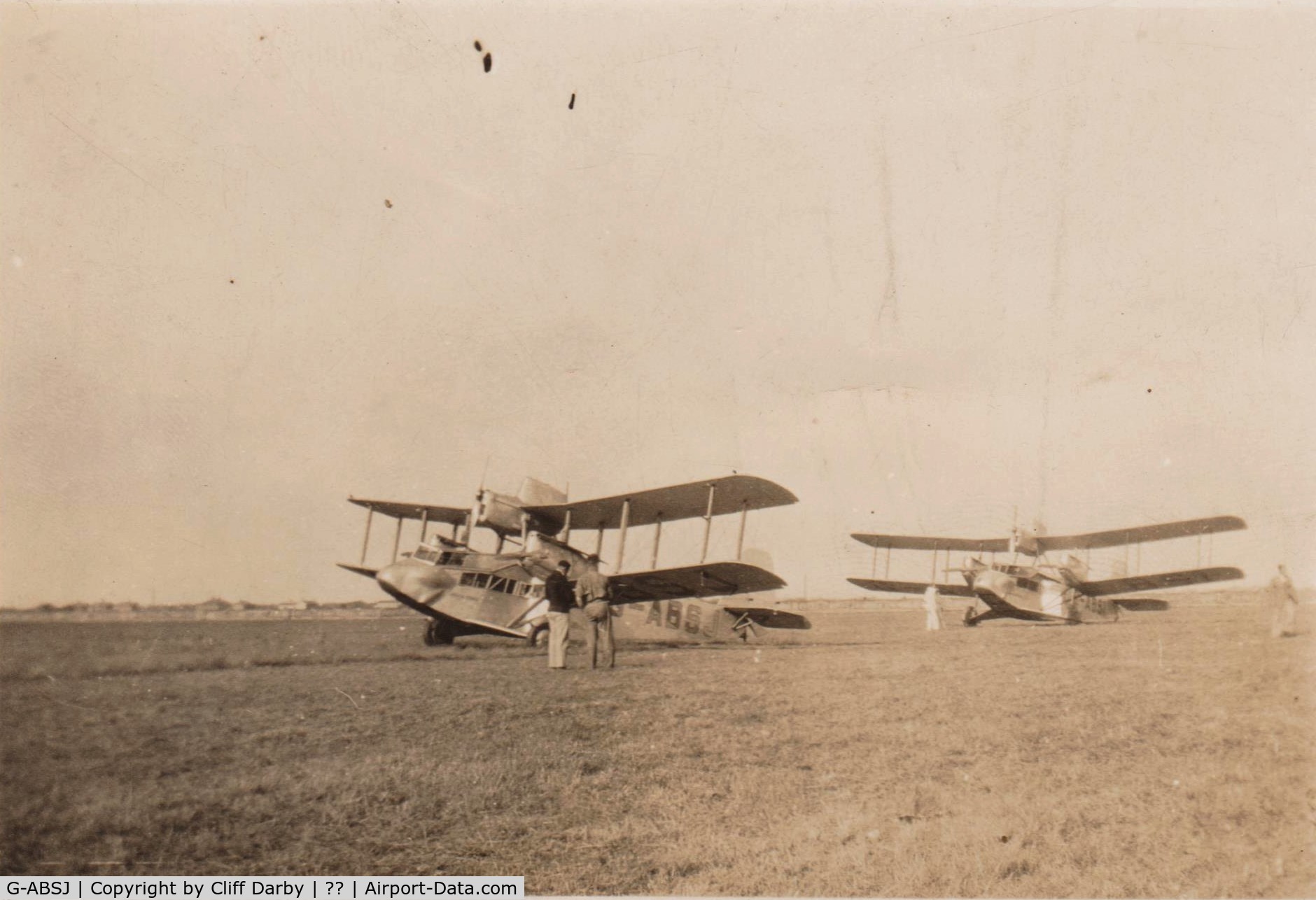 G-ABSJ, 1932 Airspeed AS.4 Ferry C/N 5, Found in my box of old photographs