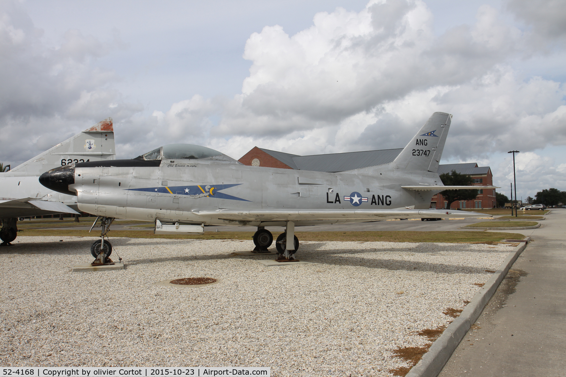 52-4168, 1952 North American F-86D Sabre C/N 190-571, Now in New Orleans