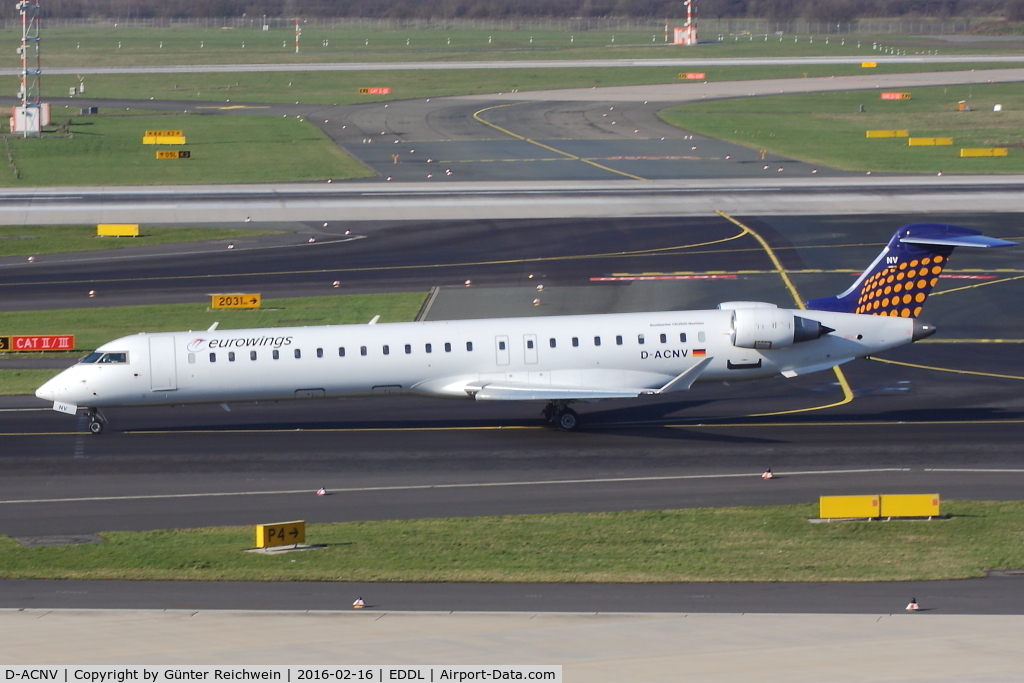 D-ACNV, 2011 Bombardier CRJ-900LR (CL-600-2D24) C/N 15268, Taxiing
