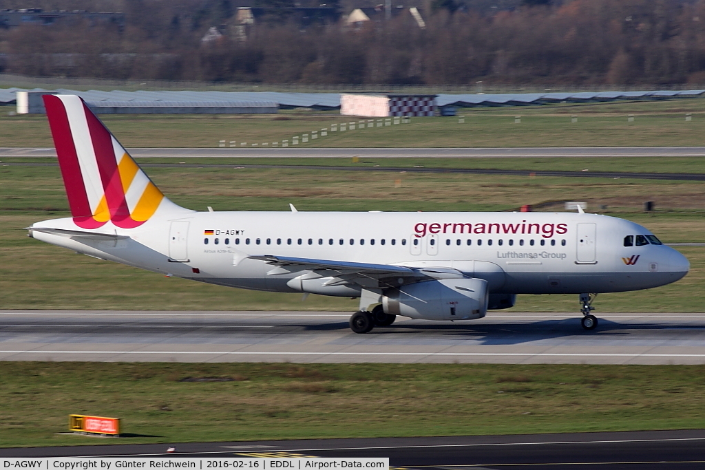D-AGWY, 2013 Airbus A319-132 C/N 5941, Taking off