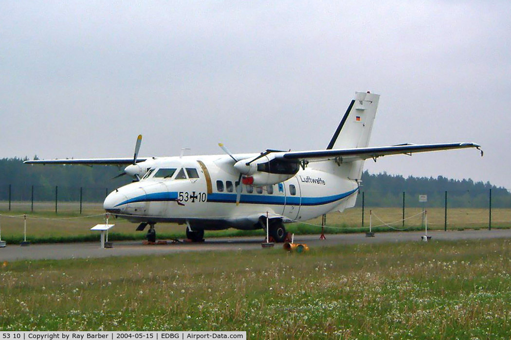 53 10, Let L-410UVP-S Turbolet C/N 800525, 53+10   LET L-410UVP-S Turbolet [800525] (Ex German Air Force) Berlin-Gatow~D 15/05/2004