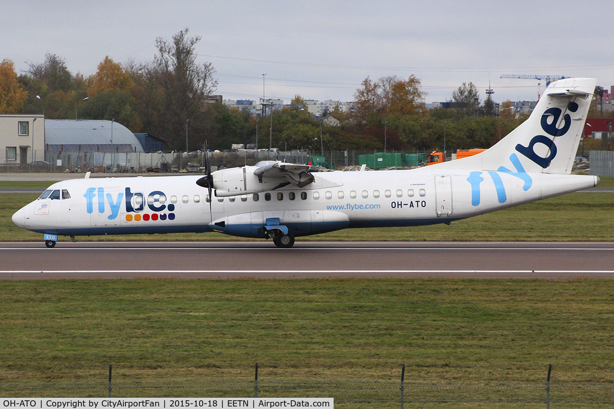 OH-ATO, 2011 ATR 72-212A C/N 977, Flybe Nordic (FCM/FC)