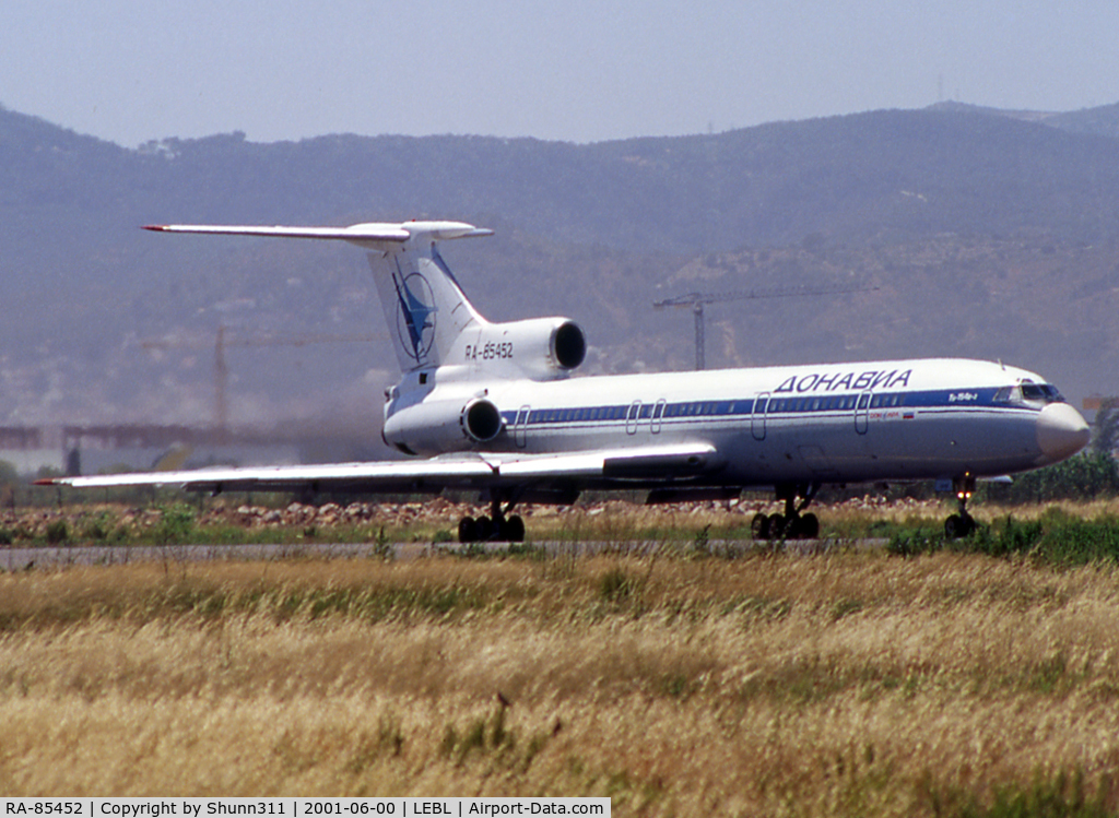 RA-85452, 1980 Tupolev Tu-154B-2 C/N 80A452, Lining up rwy 20 before departure...