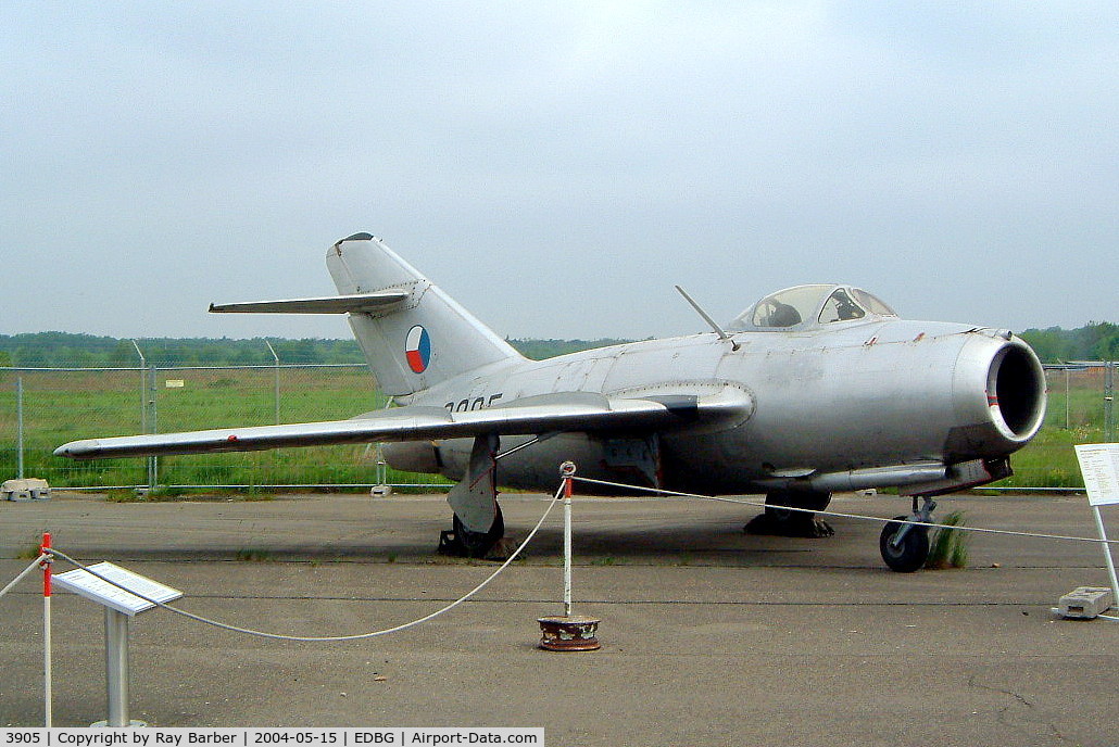 3905, Aero S-102 (MiG-15bis) C/N 623905, Mikoyan-Gurevich MiG-15bis [623905] (Ex Czech Air Force) Berlin-Gatow~D 15/05/2004