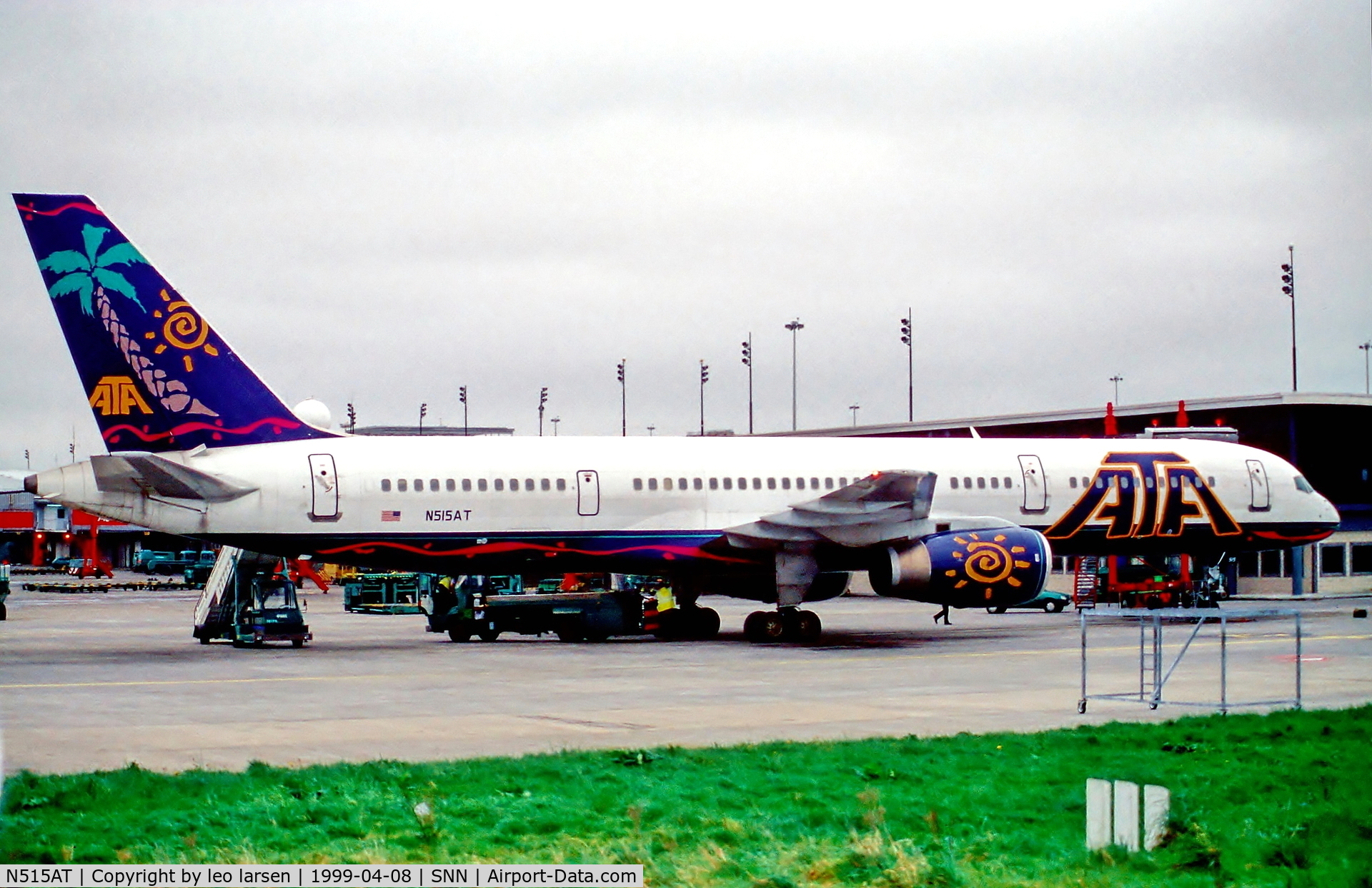 N515AT, 1995 Boeing 757-23N C/N 27598, Shannon 8.4.99