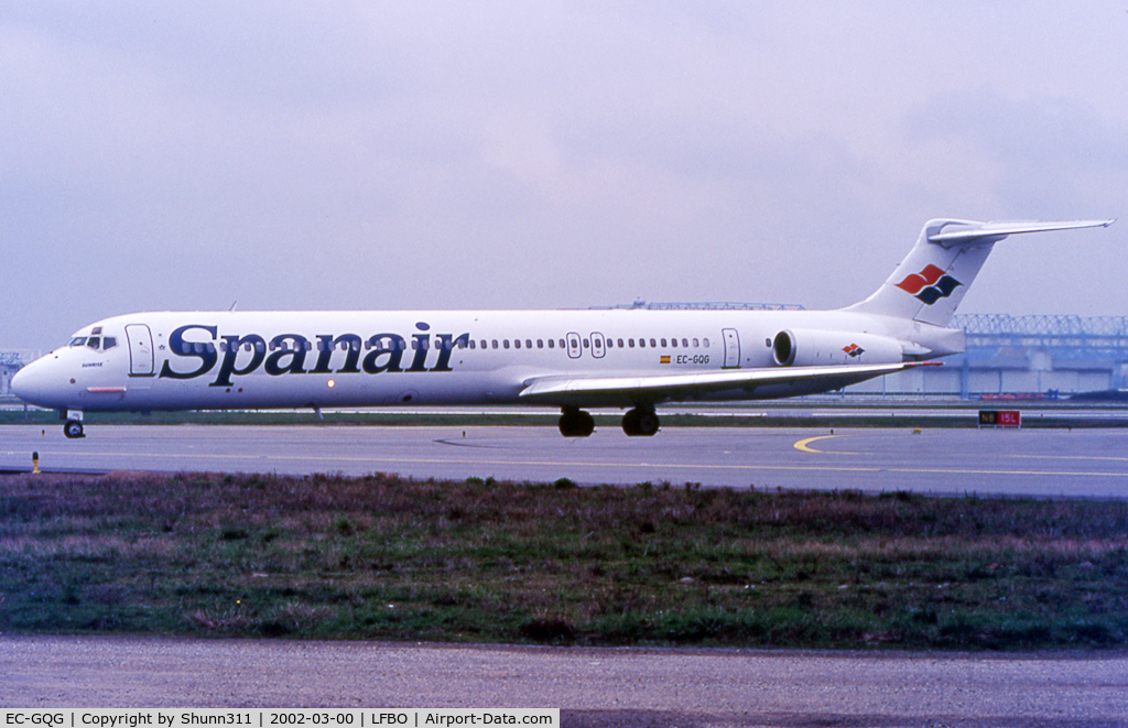 EC-GQG, 1988 McDonnell Douglas MD-83 (DC-9-83) C/N 49577, Taxiing to the Terminal...