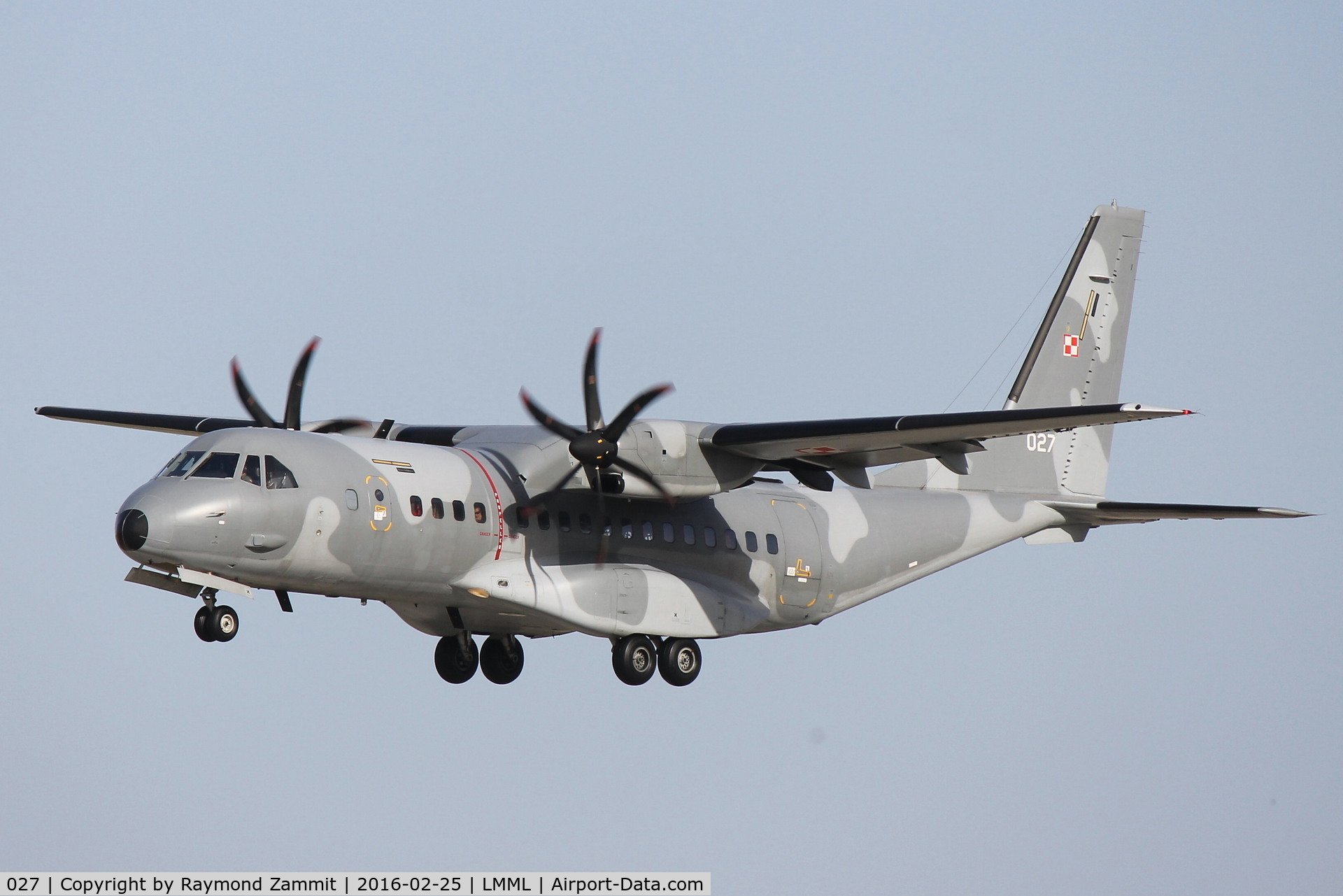 027, 2013 CASA C-295M C/N S-107, Casa C-295M 027 Polish Air Force