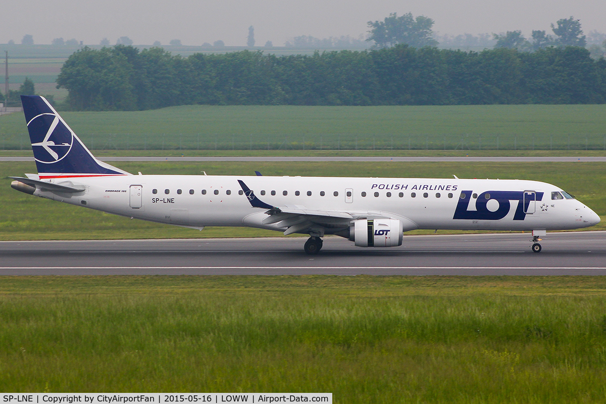 SP-LNE, 2012 Embraer 195LR (ERJ-190-200LR) C/N 19000583, LOT Polish Airlines (LOT/LO)