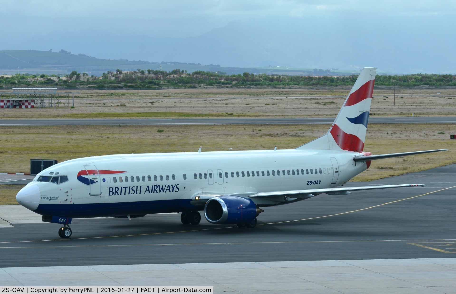 ZS-OAV, 1993 Boeing 737-4H6 C/N 27086, BA B734 operated by Comair