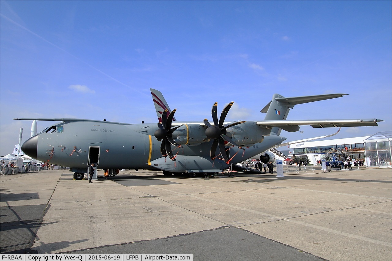 F-RBAA, 2013 Airbus A400M Atlas C/N 007, Airbus Military A400M Atlas, Static display, Paris-Le Bourget (LFPB-LBG) Air show 2015